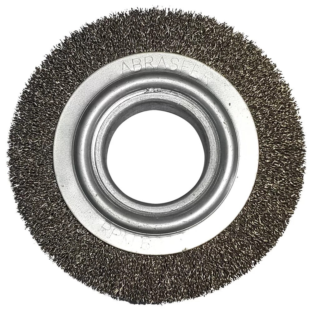 Esc. Aço Circ. 06 Pol. X 01 Pol. Furo 1/2 Pol. Carb Abrasfer